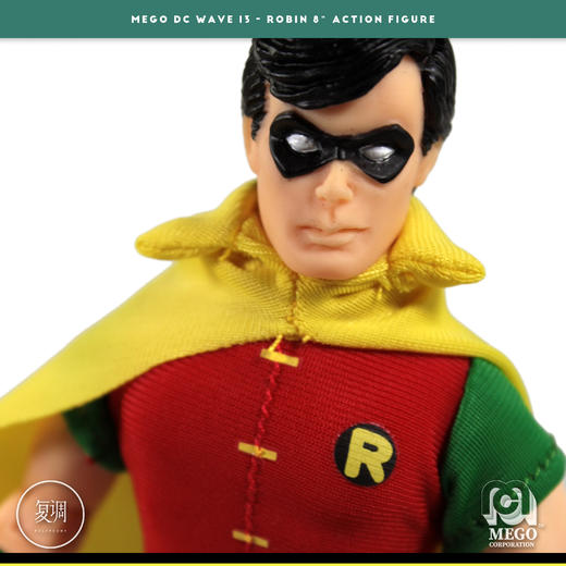 现货 Mego DC Robin 罗宾 8英寸 可动人偶 商品图4