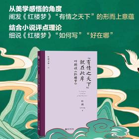 《“有情之天下”就在此岸——叶朗谈《红楼梦》》作者：叶朗 定价：45元