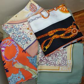 女爱马仕丝巾90*90