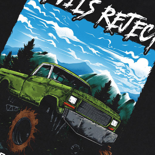 重型越野皮卡 NMT-1690秋季新款潮流个性户外毛圈休闲长袖圆领卫衣 商品图4