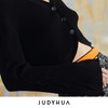 JUDYHUA 弧线门襟设计短开衫 商品缩略图3