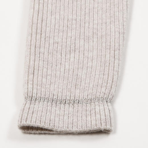 METTE羊绒世家21年女士100%山羊绒衫时尚V领修身显瘦打底针织毛衣 商品图7