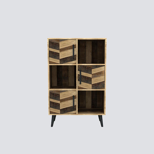 NS家居nsfurniture进口实木餐边柜书柜NSCB-LAR L04 商品图0