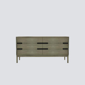 NS家居nsfurniture进口实木抽屉六斗柜NSCB-GIA B04