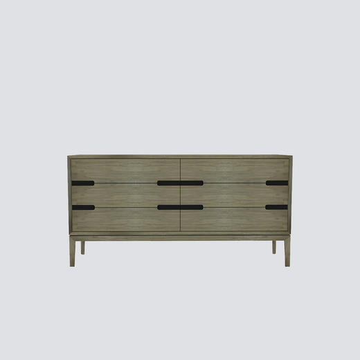 NS家居nsfurniture进口实木抽屉六斗柜NSCB-GIA B04 商品图0