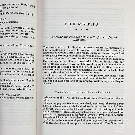 苏菲的世界 英文原版小说英文版 Sophie's World 英文原版书 贾德Gaarder哲学启蒙书 外国现当代文学小说 世界经典名著 商品图7