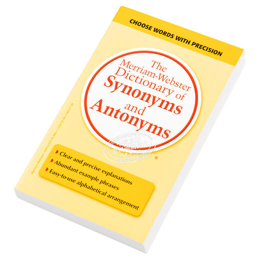 【中商原版】韦氏同义反义字词典 M-W Dictionary of Synonyms and Antonyms 麦林韦氏词典 Merriam Webster 商品图2