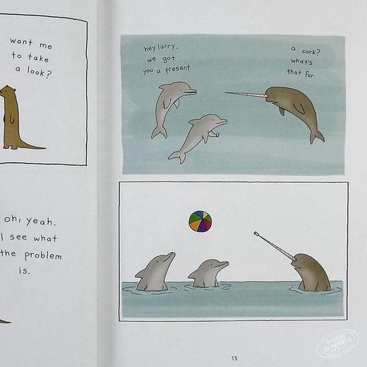 我可以咬一口吗 英文原版绘本儿童书 lobster is the best medicine你今天真好看系列Liz Climo 蠢萌画风  英语绘本 漫画书 商品图7