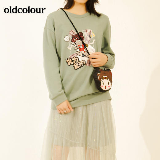 oldcolour春秋季时尚长袖卫衣M32023231 商品图1