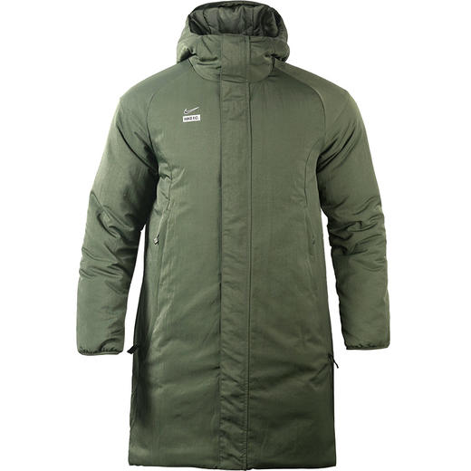 NIKE/耐克FC长款防寒保暖防风连帽棉服长棉服男DJ0992335 商品图4