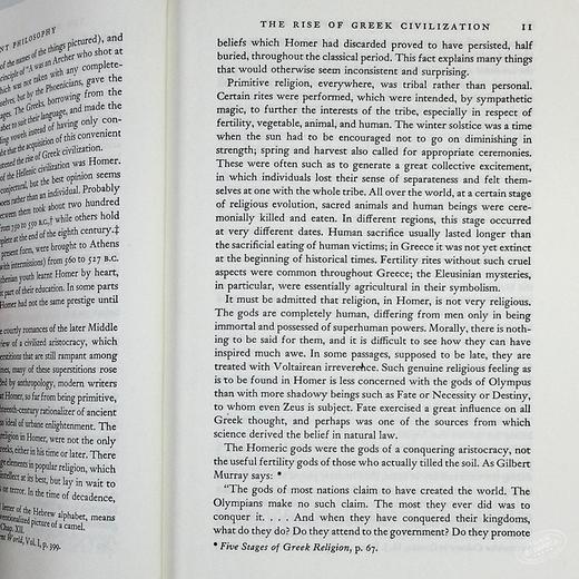 西方哲学史 英文原版 History of Western Philosophy Russell 诺贝尔文学奖罗素著 西方哲学发展史 哲学知识读物 世界经典著作 商品图5