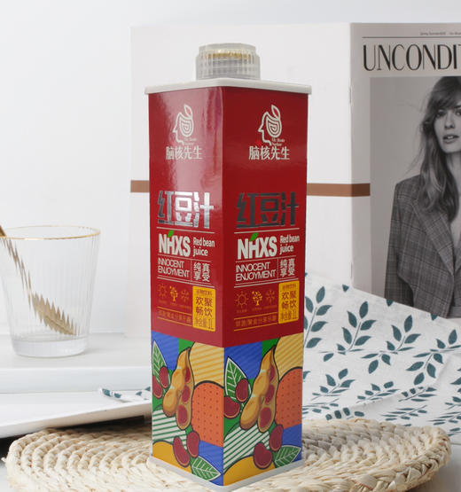 【送活力】脑核先生核桃乳1L/红豆汁1L  聚会畅饮 欢乐分享 商品图1