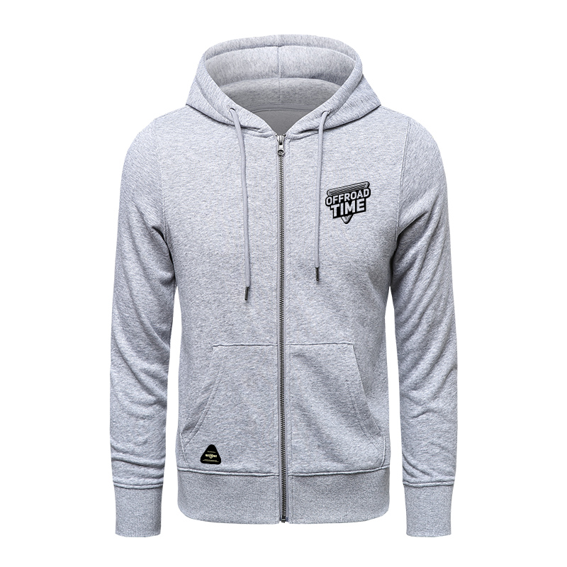 2021秋冬新款潮流休闲户外运细外套OFFROAD TIME 拉链带帽卫衣 NMT-1698