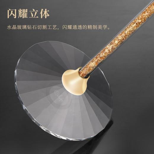 凯洛诗CALOPS金箔水晶红酒杯欧式高端奢华高脚杯一对礼盒套装家用 水晶杯 酒杯 酒具 商品图2