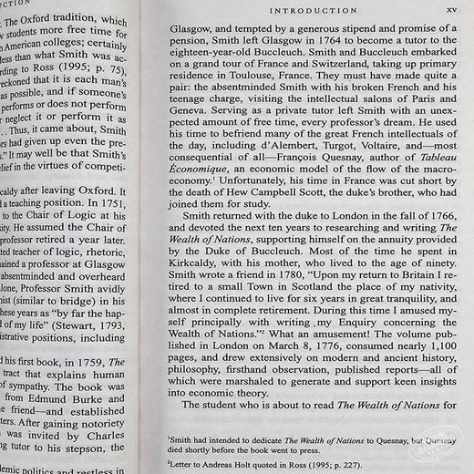 亚当·斯密：国富论 英文原版 The Wealth of Nations  Adam Smith  西方经济学理论 经济学说 宏观经济学 道德情操论作者 商品图4