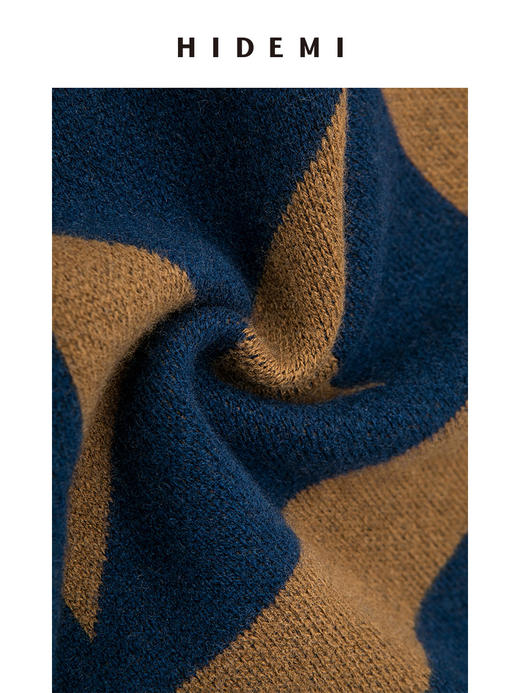 HIDEMI几何设计感印花抱枕 商品图8