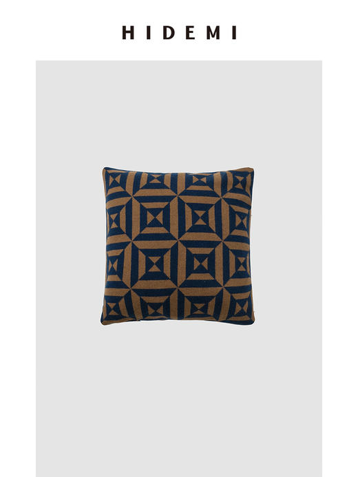 HIDEMI几何设计感印花抱枕 商品图5