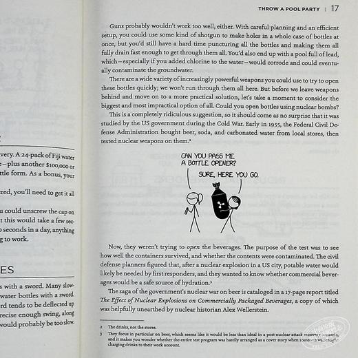 How to：如何不切实际地解决实际问题 英文原版 How To: Absurd Scientific Advice for Common Real-World Problems 科普百科 商品图6