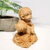 huaxin灵猴献寿°大小款黄杨木摆件 商品缩略图2