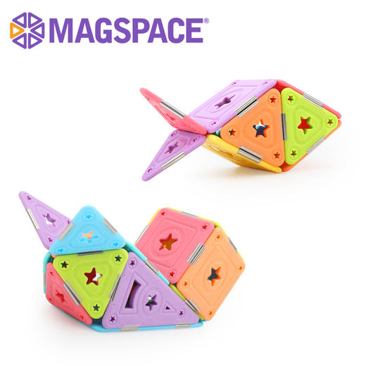 MAGSPACE摩可立水晶磁力片37片大风车 商品图2