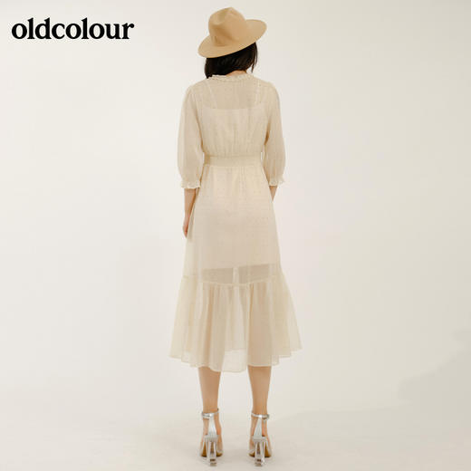 oldcolour早秋中袖连衣裙M31102159 商品图1