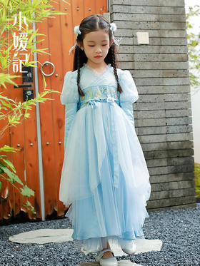 小嫒記【潋清辉】国潮中国风新中式高端童装洋气旗袍潋清辉