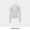 JUDYHUA 前领绞花设计针织上衣 JHB3M013 商品缩略图3
