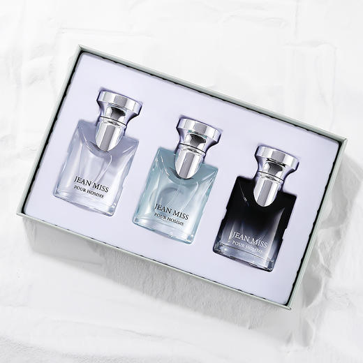 JEAN MISS男士香水礼盒套装大吉岭茶古龙香水礼盒三件套礼物小众 商品图0