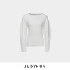 JUDYHUA 基础款纹理针织上衣 商品缩略图3