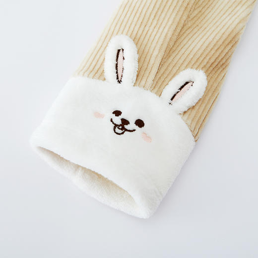 英氏-童衣类（秋）E1英针打底裤深杏色100CM 商品图1