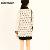 oldcolour秋季时尚玩味图案休闲气质中长款针织连衣裙M33106352 商品缩略图2