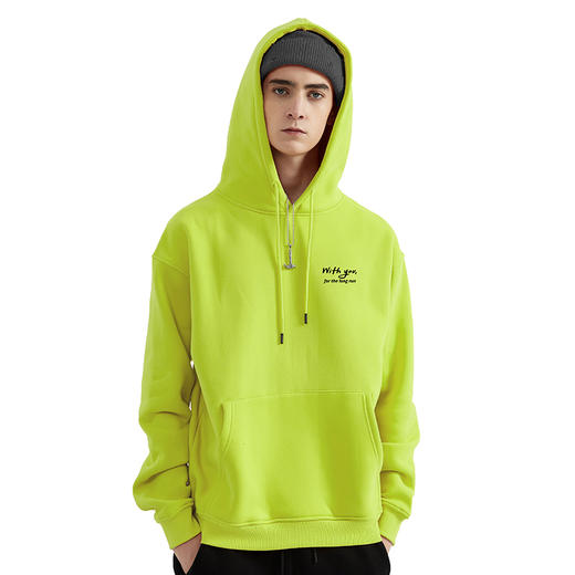 2021新款秋冬潮流ISUZU五十铃越野车带帽抓绒套头保暖卫衣 NMT-1697 商品图1