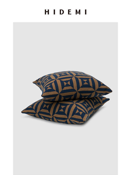 HIDEMI几何设计感印花抱枕 商品图6