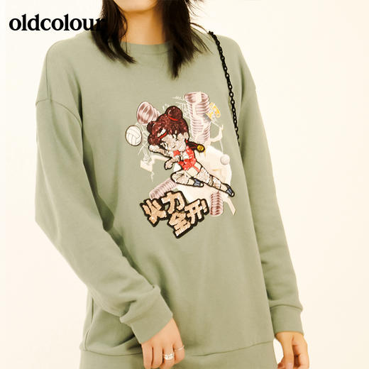oldcolour春秋季时尚长袖卫衣M32023231 商品图2