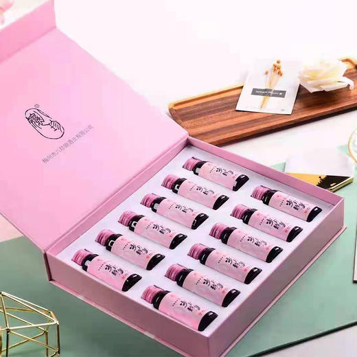 非遗火炙工艺添加黑豆桂圆黑芝麻的岁月静美娘酒 30ml*12瓶 商品图2