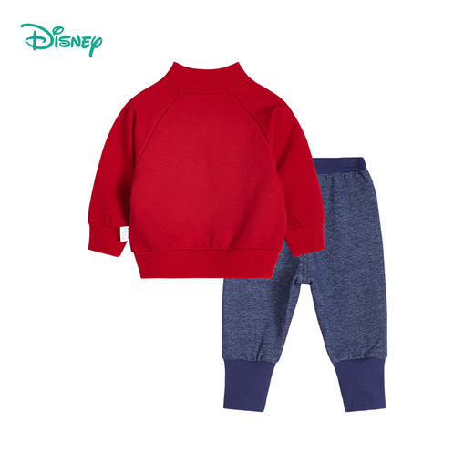 迪士尼米奇新款喜庆新年红男童加绒卫衣套装213T1291
 商品图10