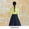 JUDYHUA 极简纹理针织上衣 商品缩略图1