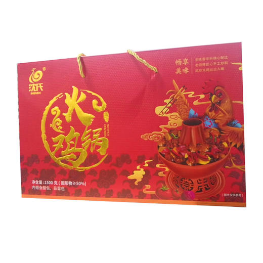 【52元/盒】沈氏火锅鸡礼盒1500g（0803797） 商品图0