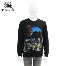 堡马长袖T恤85635625