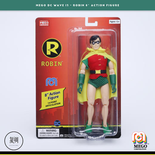 现货 Mego DC Robin 罗宾 8英寸 可动人偶 商品图6