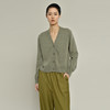 女士2021新款纯山羊绒V领开衫 商品缩略图2