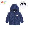 贝贝怡男童宝宝秋冬夹棉加厚保暖连帽外套 商品缩略图7