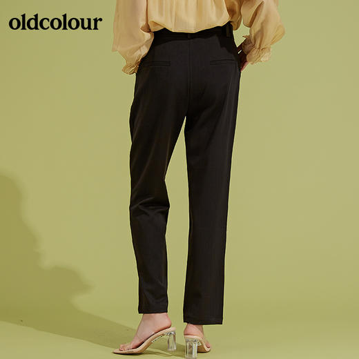 oldcolour秋季腰带小脚裤女BM31073036 商品图3