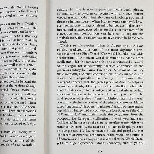 【中商原版】美丽新世界 英文原版 文学小说 Brave New World Aldous Huxley  赫胥黎作品 二十世纪经典反乌托邦文学之一 商品图5