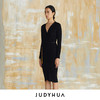 JUDYHUA 极简纹理修身开衫 绞花袖 商品缩略图1