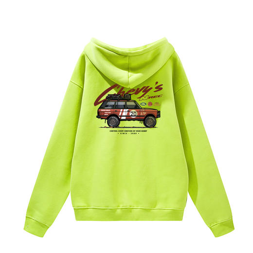 路虎系列LANDROVER NMT-1696新款秋冬运动休闲宽松抓绒加厚卫衣 商品图3