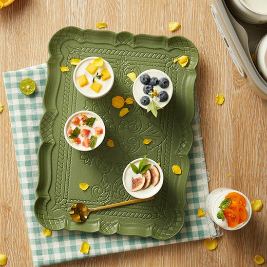 【小程序】小熊自制酸奶机家用小型全自动智能多功能纳豆机米酒机泡菜发酵机 SNJ-C10P2 绿色 商品图5