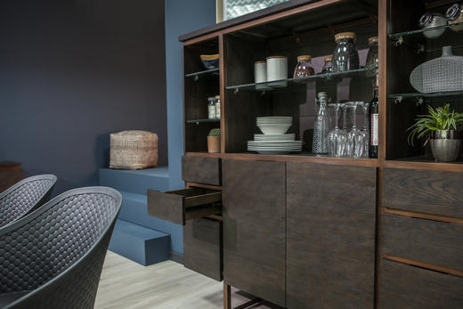 NS家居nsfurniture进口实木餐边柜书柜NSCB-SAN L04 商品图5