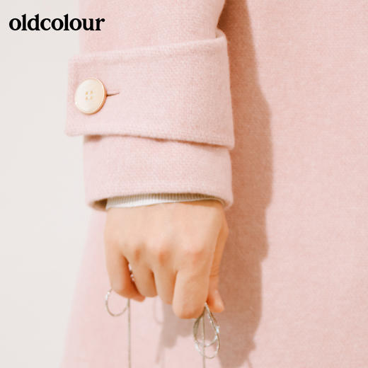 oldcolour秋季时尚百搭手工呢料中外套M34155453 商品图3