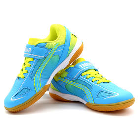 Tibhar挺拔儿童乒乓球鞋02107彩翼专业儿童运动鞋童鞋薄荷蓝